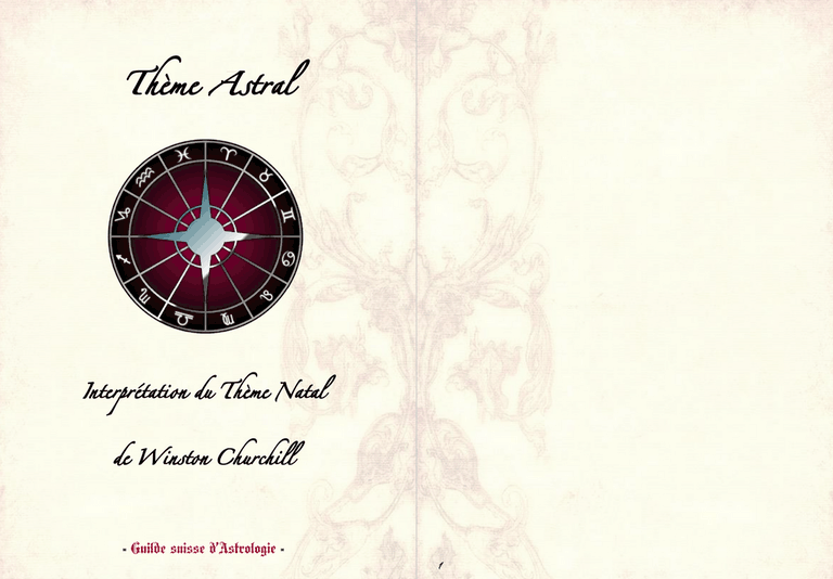 Thème Astral de Winston Churchill Thème Astral Natal